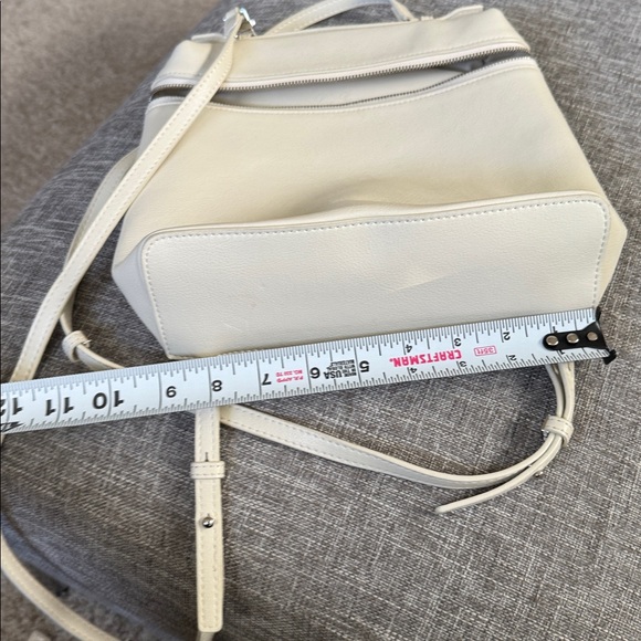 LORO PIANA BLACK GRAINED CALFSKIN LEATHER EXTRA POCKET BACKPACK - Picture 11 of 16